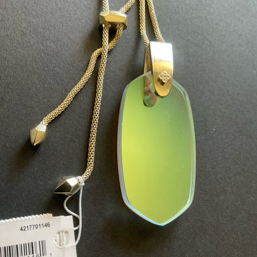 Kendra Scott Dichroic Glass Pendant Necklace - Picture 5 of 9